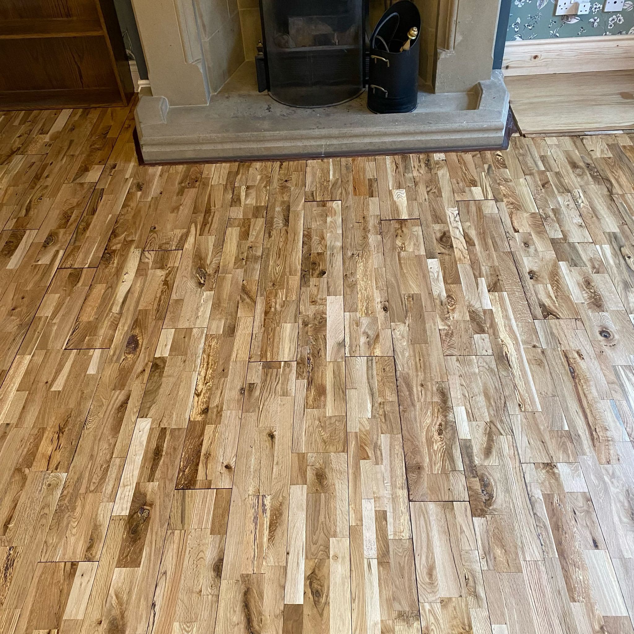 Staining a Newly Sanded Wood Floor