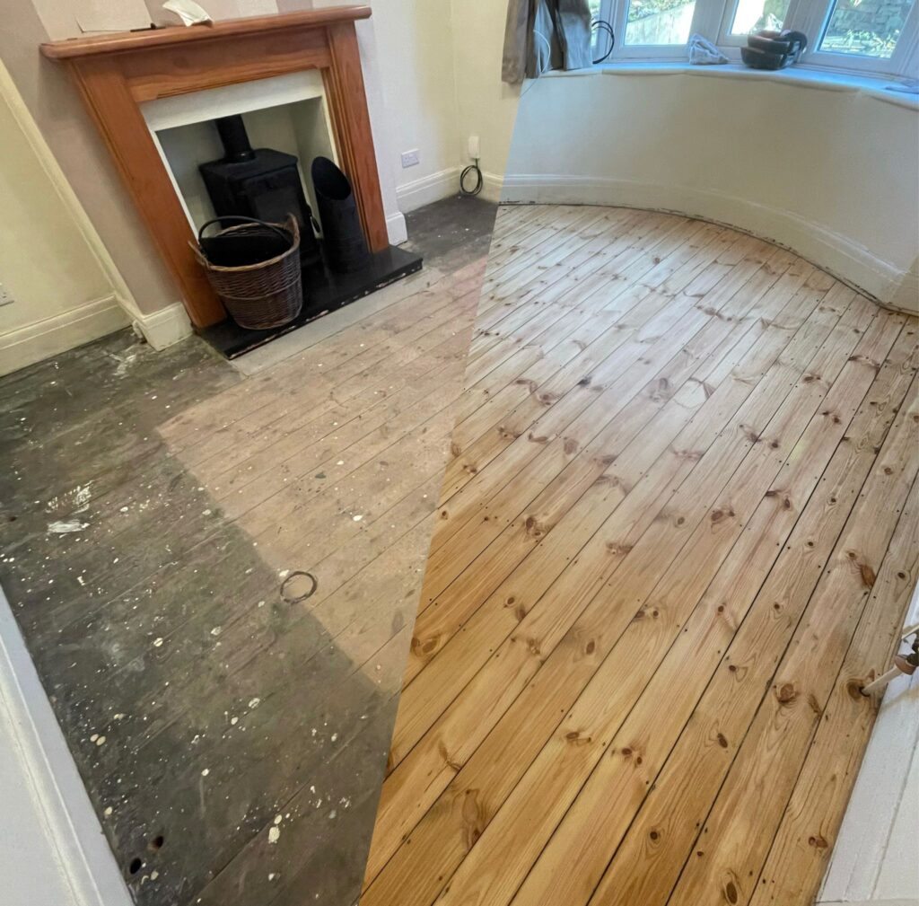 Wood Floor Restoration Comparison